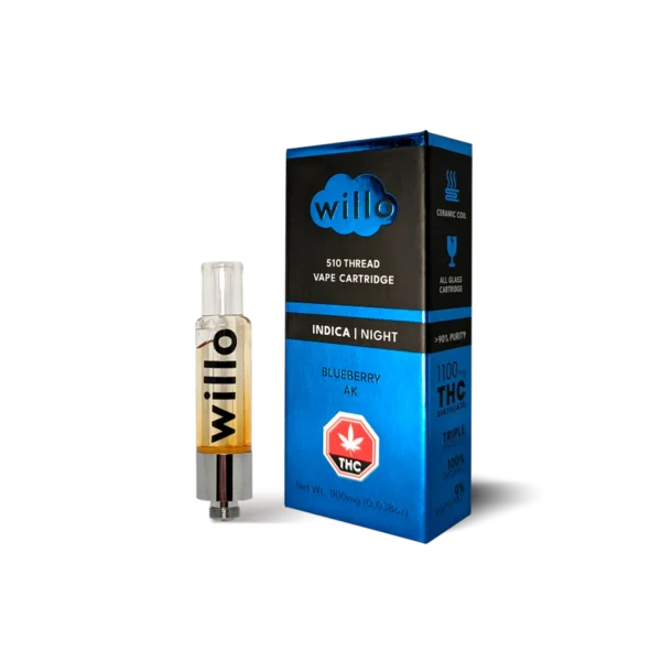 Willo 1100mg THC 510 Thread Vape Cartridge