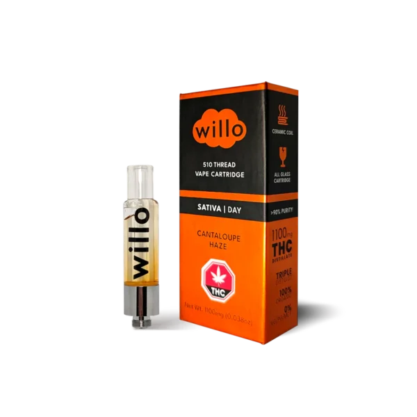 Willo 1100mg THC 510 Thread Vape Cartridge - Image 7