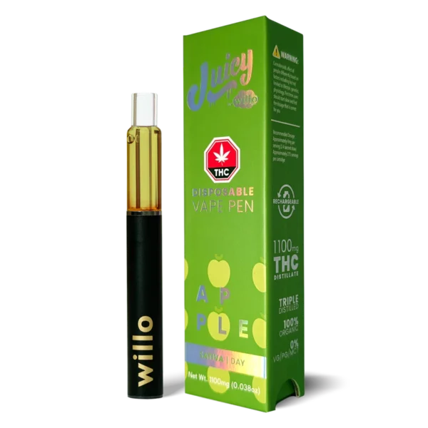 Willo *NEW* JUICY by Willo 1100mg THC Disposable Vape Pen