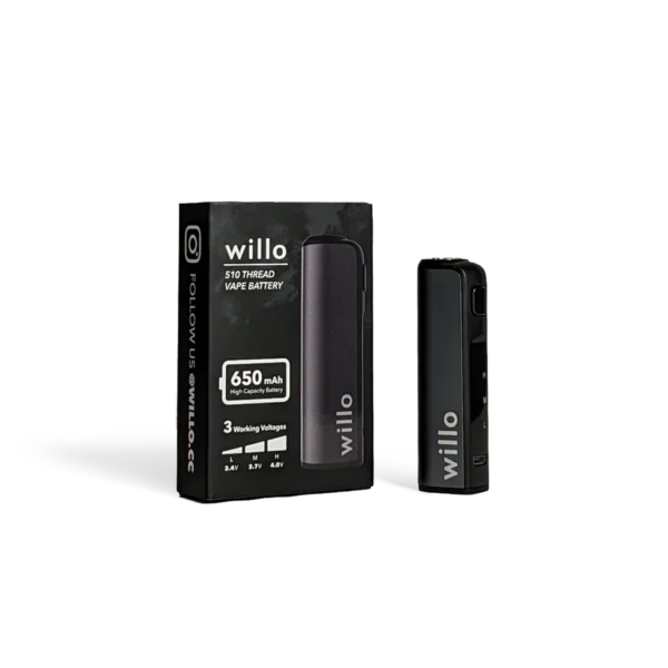 Willo 510 Thread Vape Battery Unit (Rechargeable)
